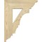 Ekena Millwork Balboa Traditional Rough Sawn Bracket, Douglas Fir, 4"W x 16"D x 20"H BKT04X16X20BOA01RDF - alternate 4
